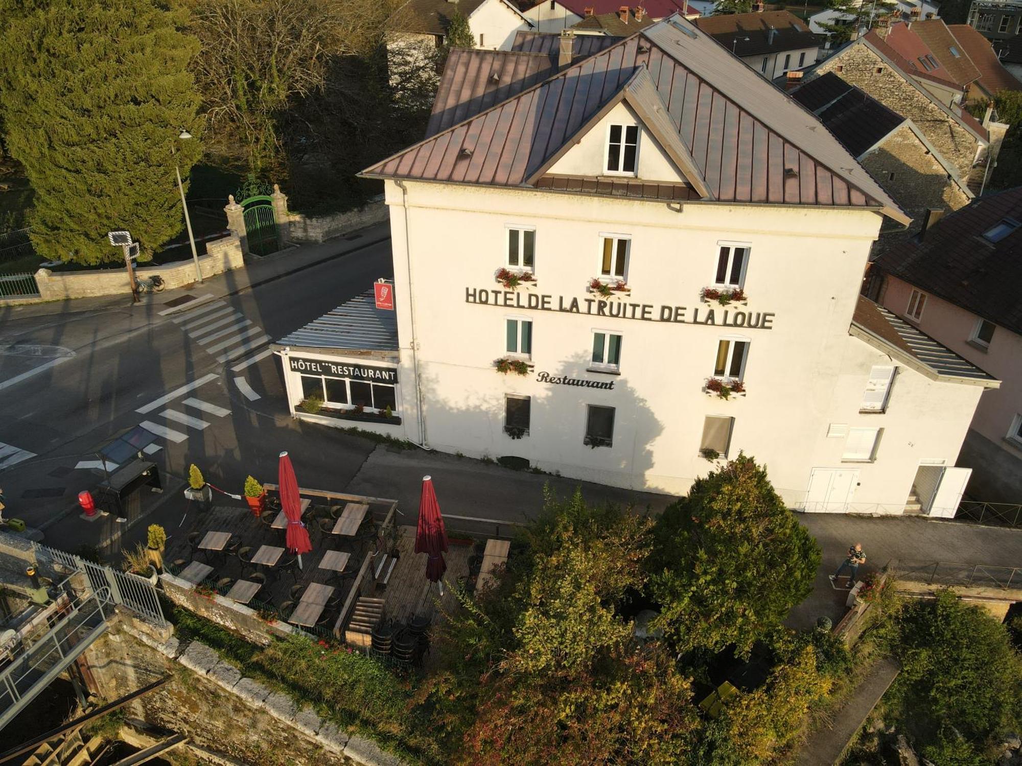 La Truite De La Loue Hotel Quingey Luaran gambar