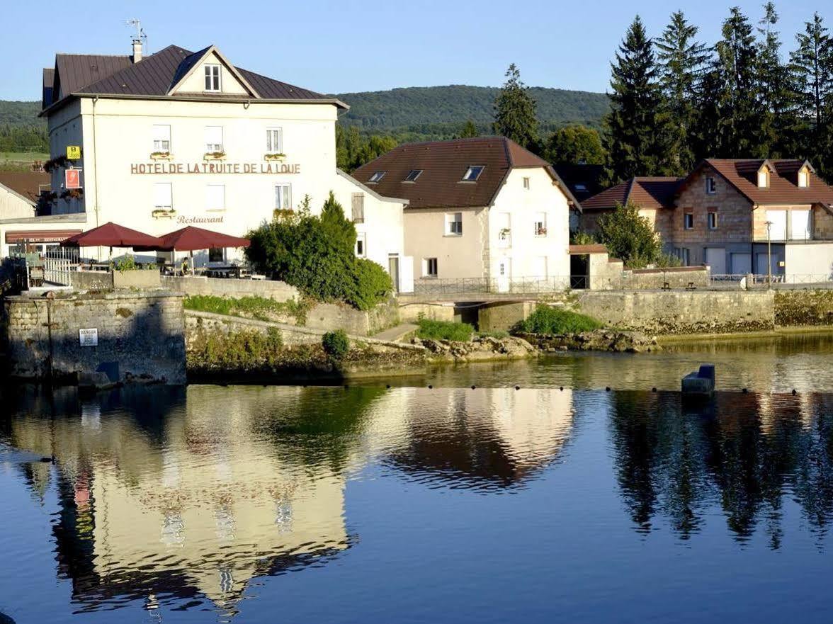 La Truite De La Loue Hotel Quingey Luaran gambar